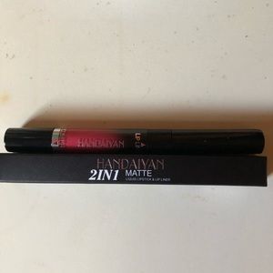 Lip gloss and liner